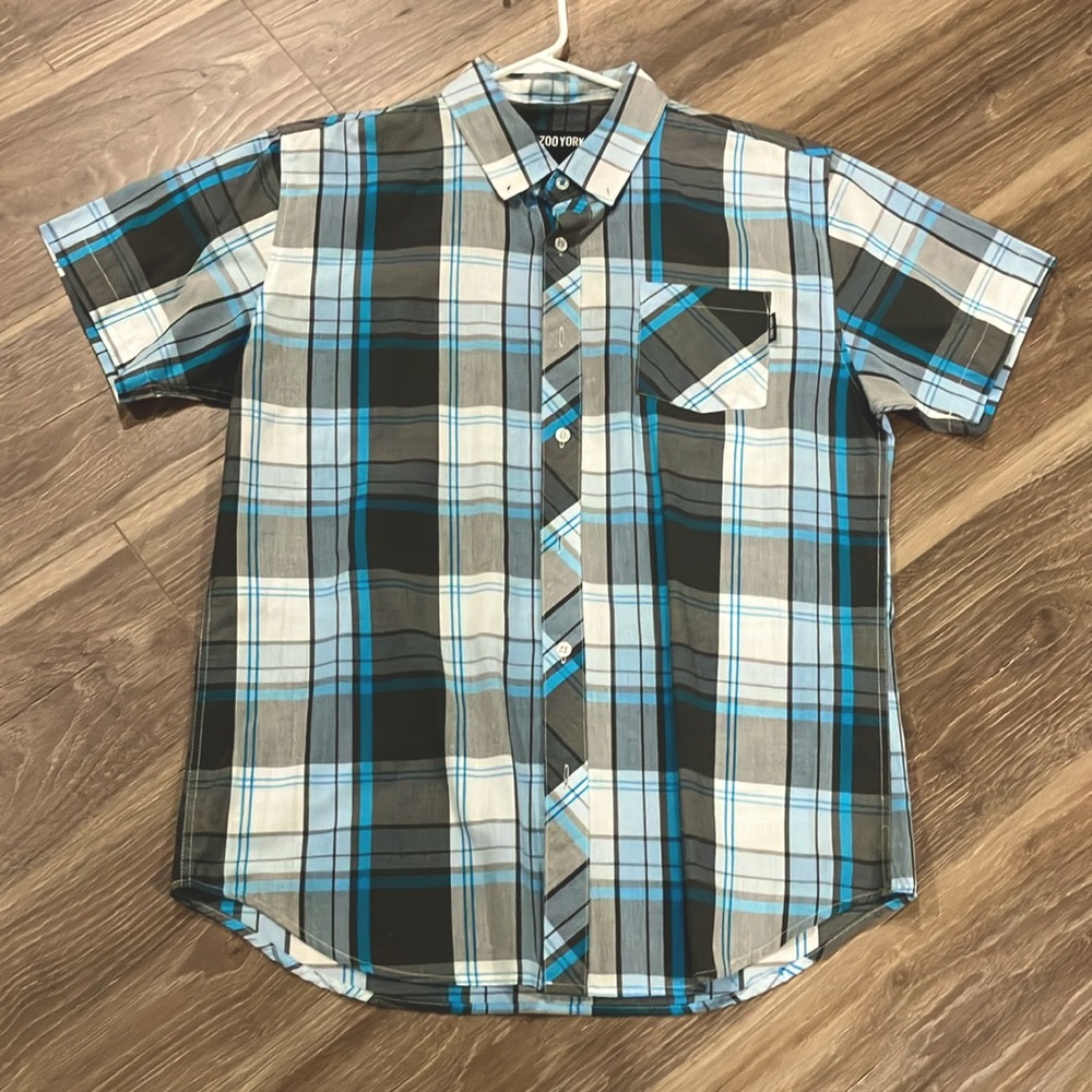 Zoo York Men’s Large Plad Shirt
